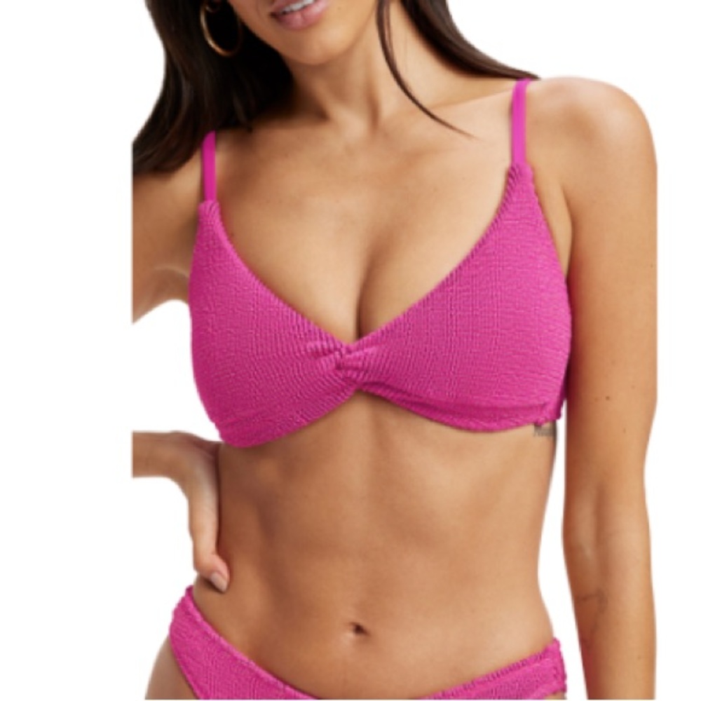Good American Always Fits Sculpt Bikini Bikini Top, NWT - Picture 2 of 7